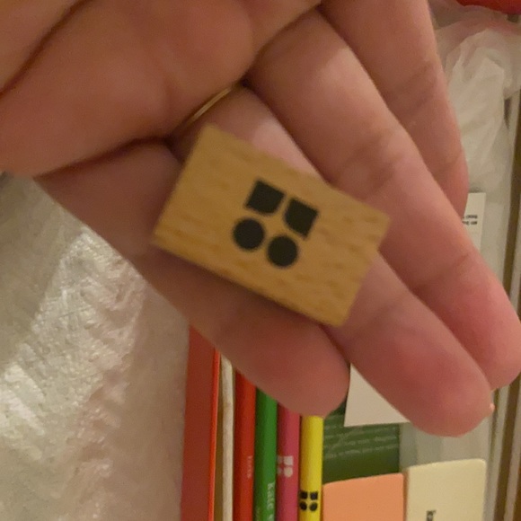 Kate Spade Becca Pencils, Erasers and Sharpener - Picture 3 of 4